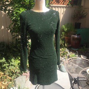 Dress the Population velvet sequins Lola M